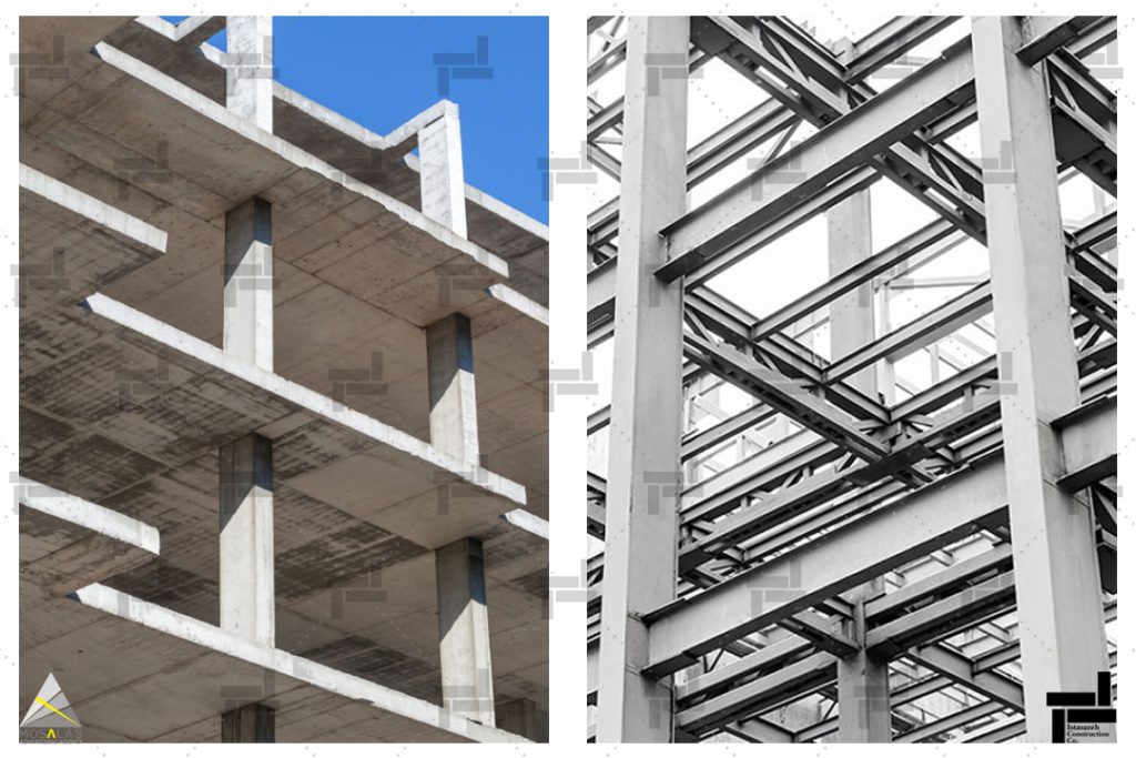 Steel structure and concrete structure - Istasazeh Co,